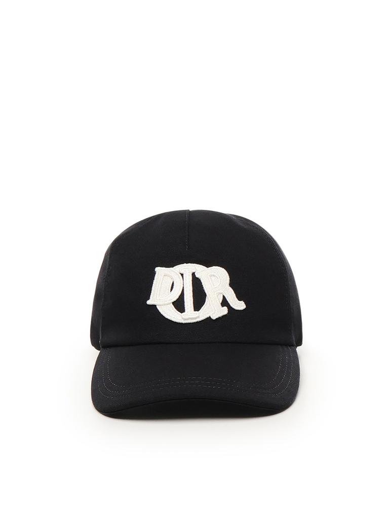 Shop Dior Homme Logo Embroidered Baseball Cap on Sale at
