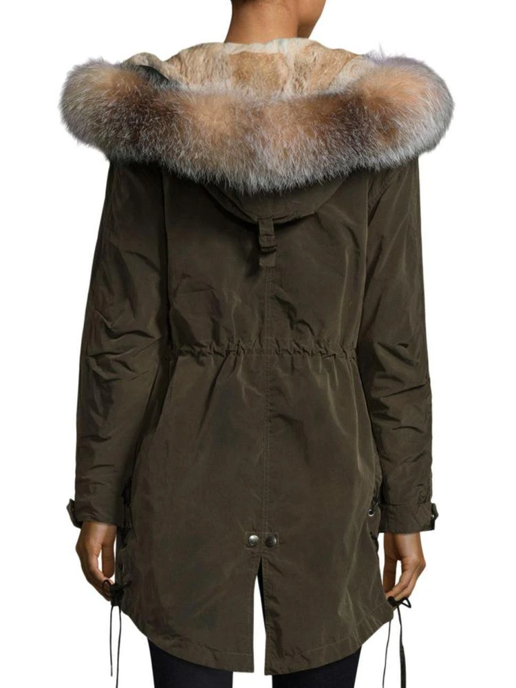 商品Andrew Marc|Fox Fur-Trim Anorak,价格¥3584,第2张图片详细描述