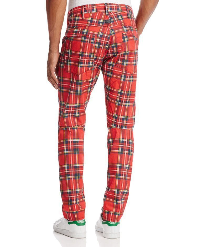 商品G-Star|Elwood 3D Slim Fit Jeans in Red Plaid - 100% Exclusive,价格¥1271,第2张图片详细描述