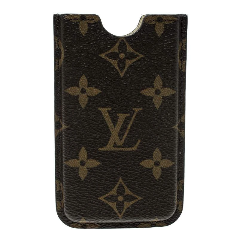 商品[二手商品] Louis Vuitton|Louis Vuitton Monogram Canvas iPhone 4 Hardcase Cover,价格¥1537,第1张图片