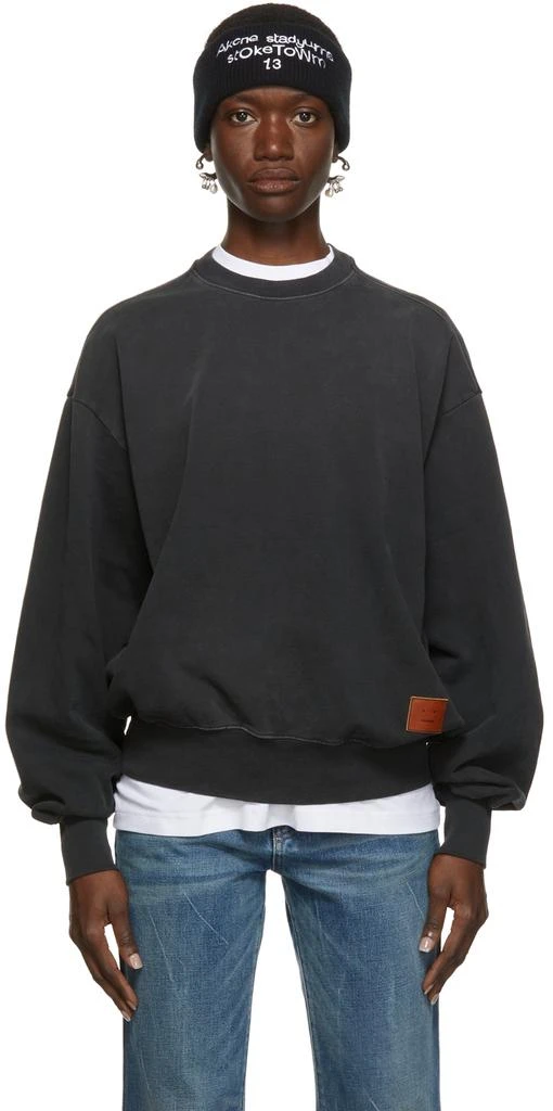 商品Acne Studios|Black Relaxed Sweatshirt,价格¥1814,第1张图片