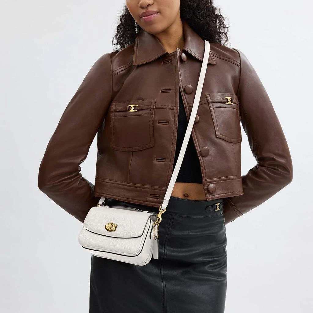 商品Coach Cassie 17 Leather Crossbody Bag,价格¥1864,第2张图片详细描述