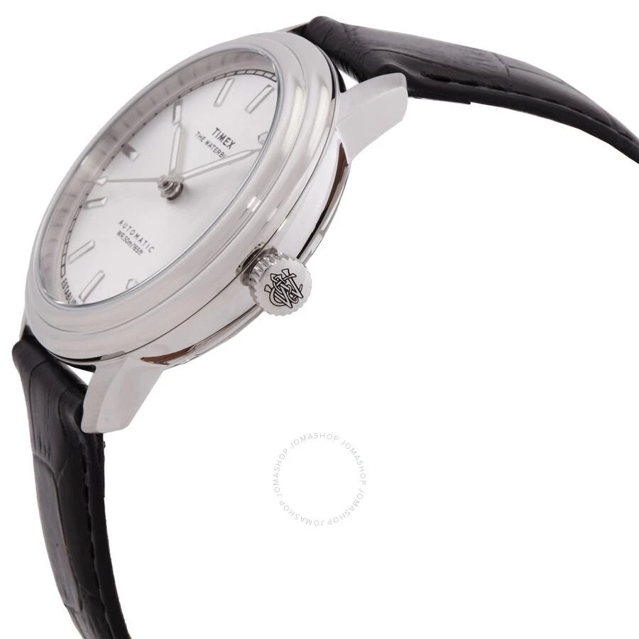 商品Timex|Waterbury Automatic Silver-Tone Dial Men's Watch TW2Y22900,价格¥1333,第2张图片详细描述