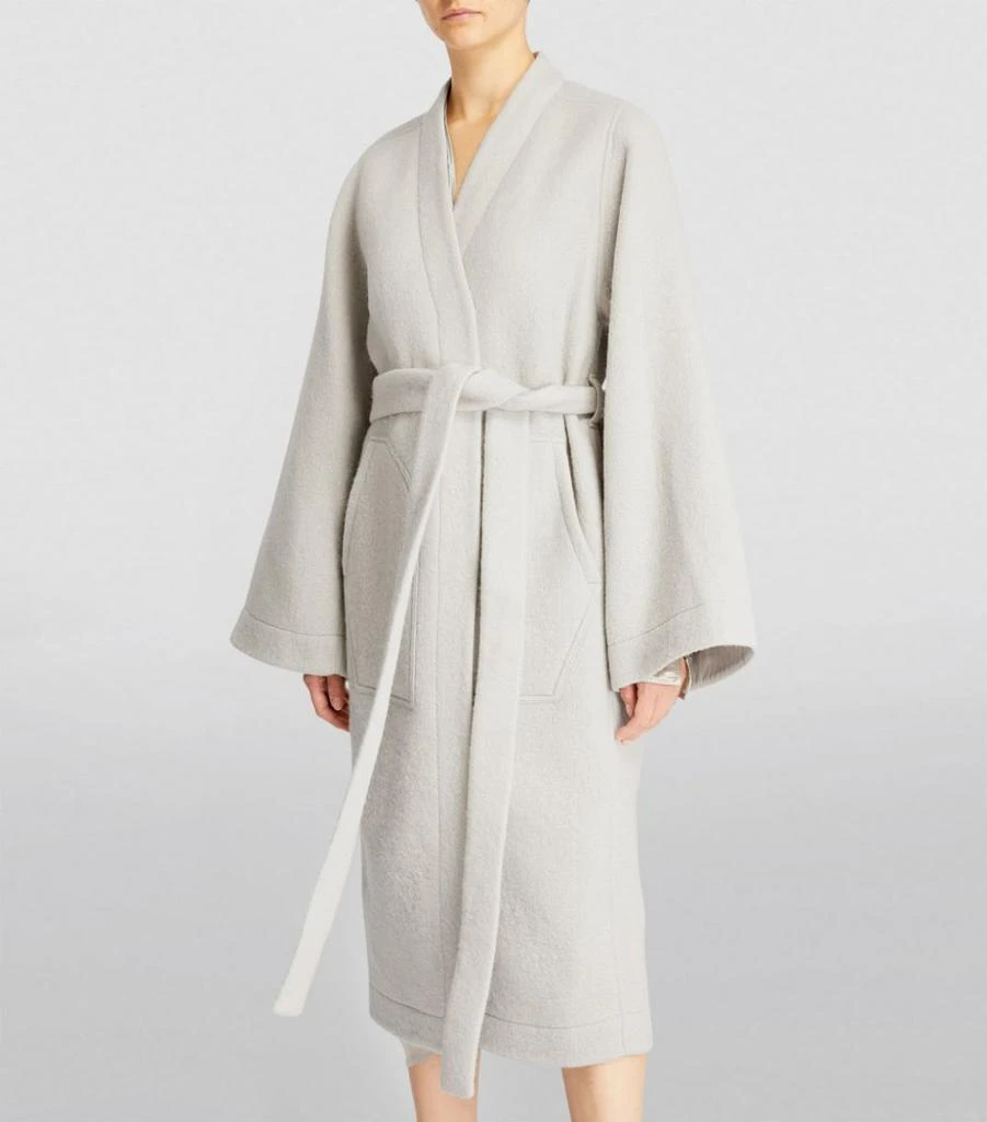 商品Rick Owens|Wool-Blend Dagger Coat,价格¥12086,第3张图片详细描述