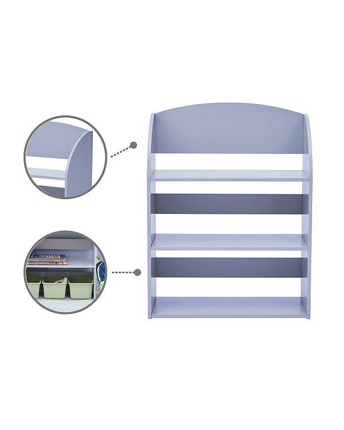 商品Teamson|Fantasy Fields by Kids Plain Kids 3 Shelf Bookcase - Ages 3-7,价格¥949,第5张图片详细描述