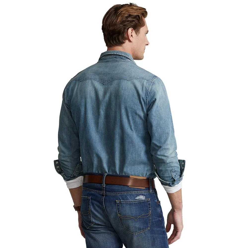 商品Ralph Lauren|Men's Classic-Fit Western Shirt,价格¥662,第2张图片详细描述