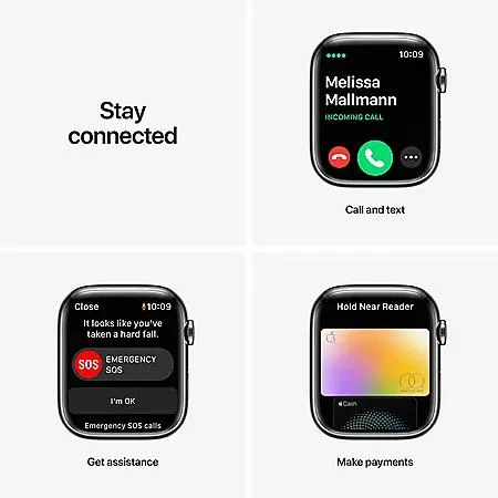 Apple Watch Series 7 Stainless Steel 45mm GPS + Cellular, Choose Color 商品