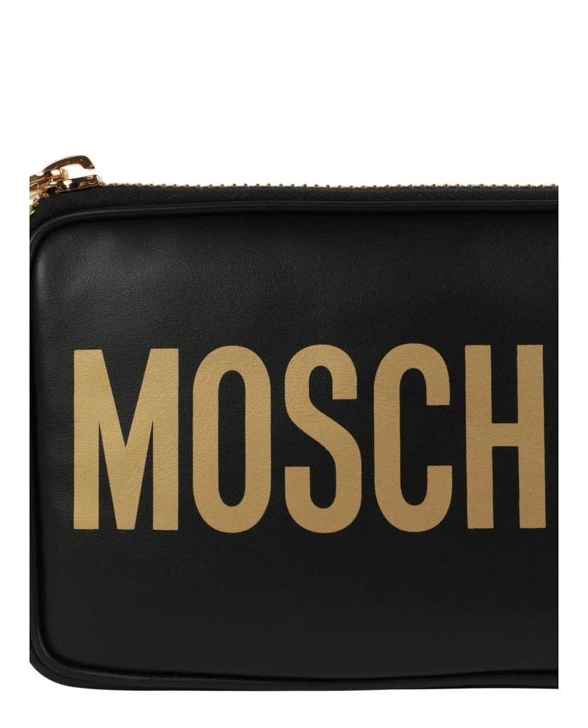 商品Moschino|Logo Leather Chain Shoulder Bag,价格¥2632,第3张图片详细描述