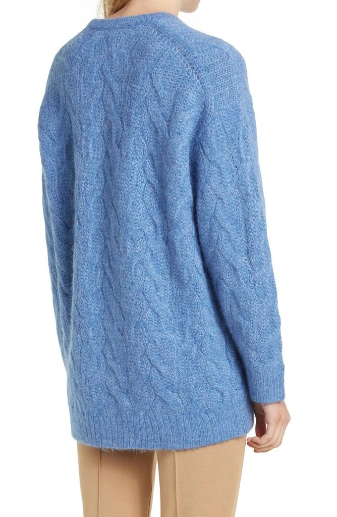 商品Theory|Cable Knit Alpaca Blend Cardigan,价格¥1390,第2张图片详细描述