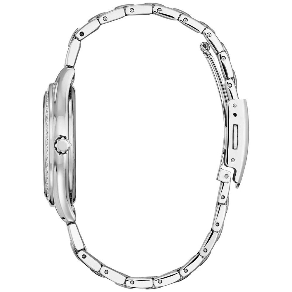 商品Citizen|Eco-Drive Women's Crystal Stainless Steel Bracelet Watch  34mm,价格¥2439,第2张图片详细描述