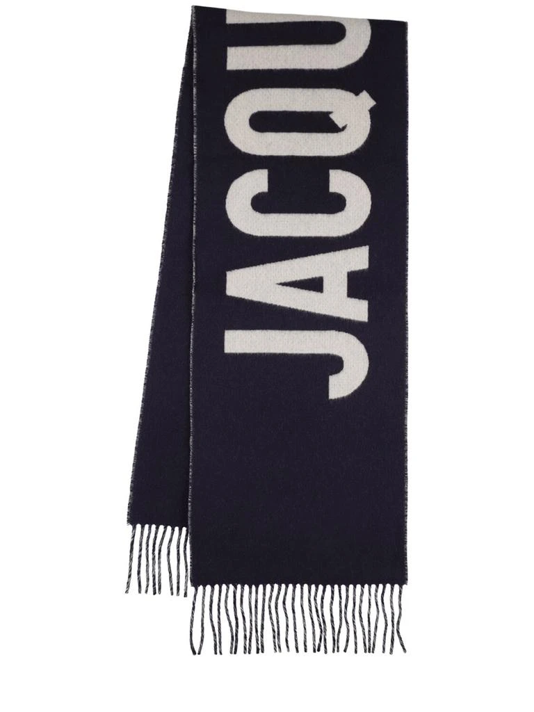 商品Jacquemus|L'echarpe Logo Wool Scarf,价格¥1278,第1张图片