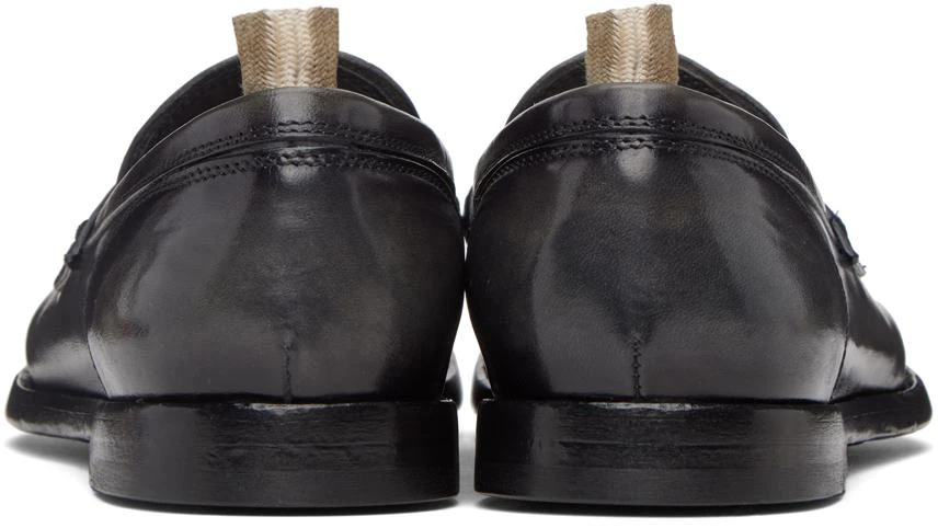 商品Officine Creative|Navy Anatomia 071 Penny Loafers,价格¥1677,第2张图片详细描述