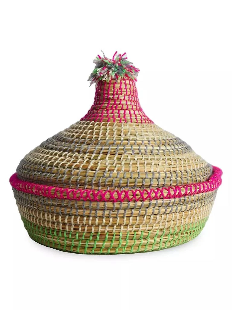 商品Verve Culture|Moroccan Bread Basket with Domed lid,价格¥358,第1张图片