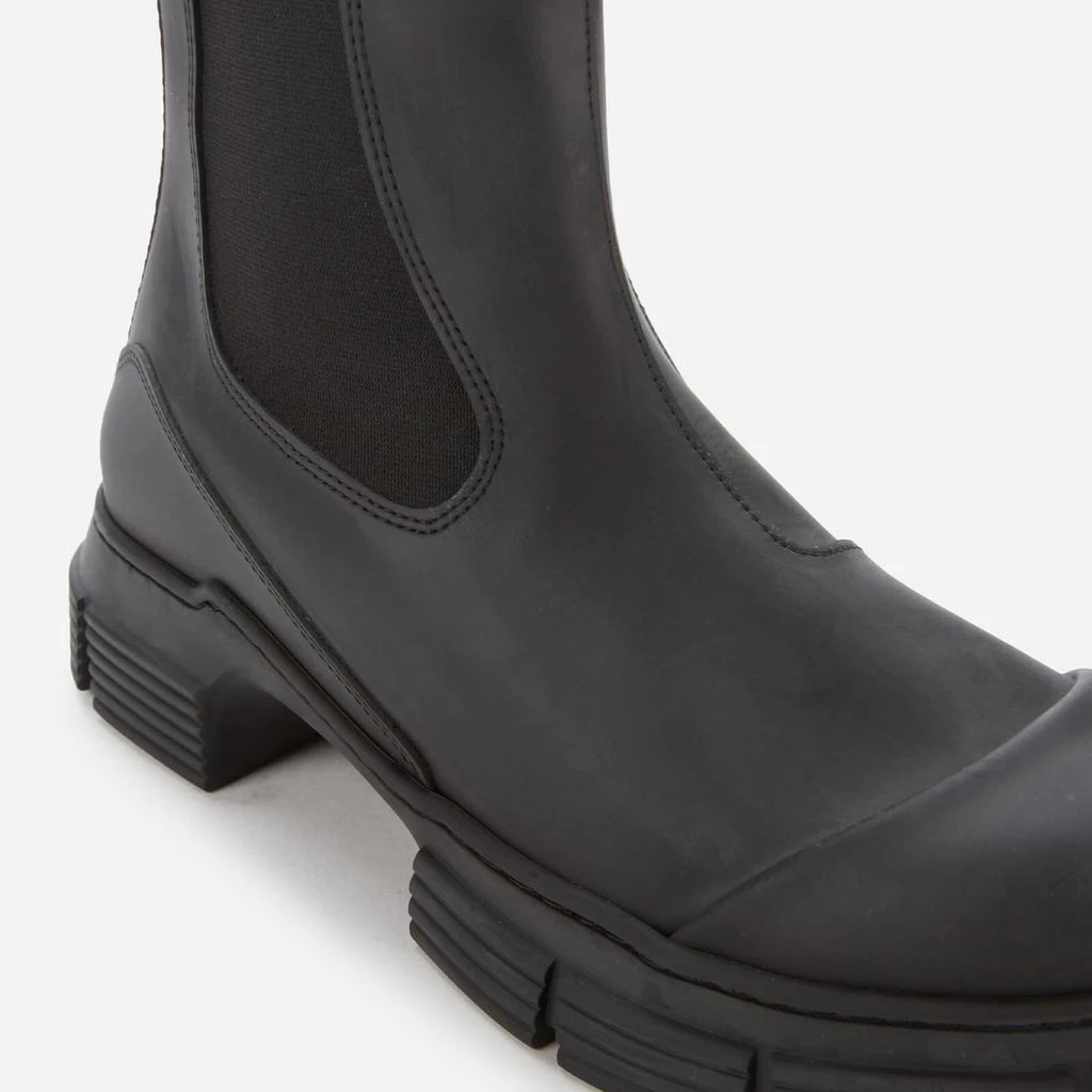 商品Ganni|Ganni Women's Recycled Rubber Boots - Black,价格¥875,第4张图片详细描述