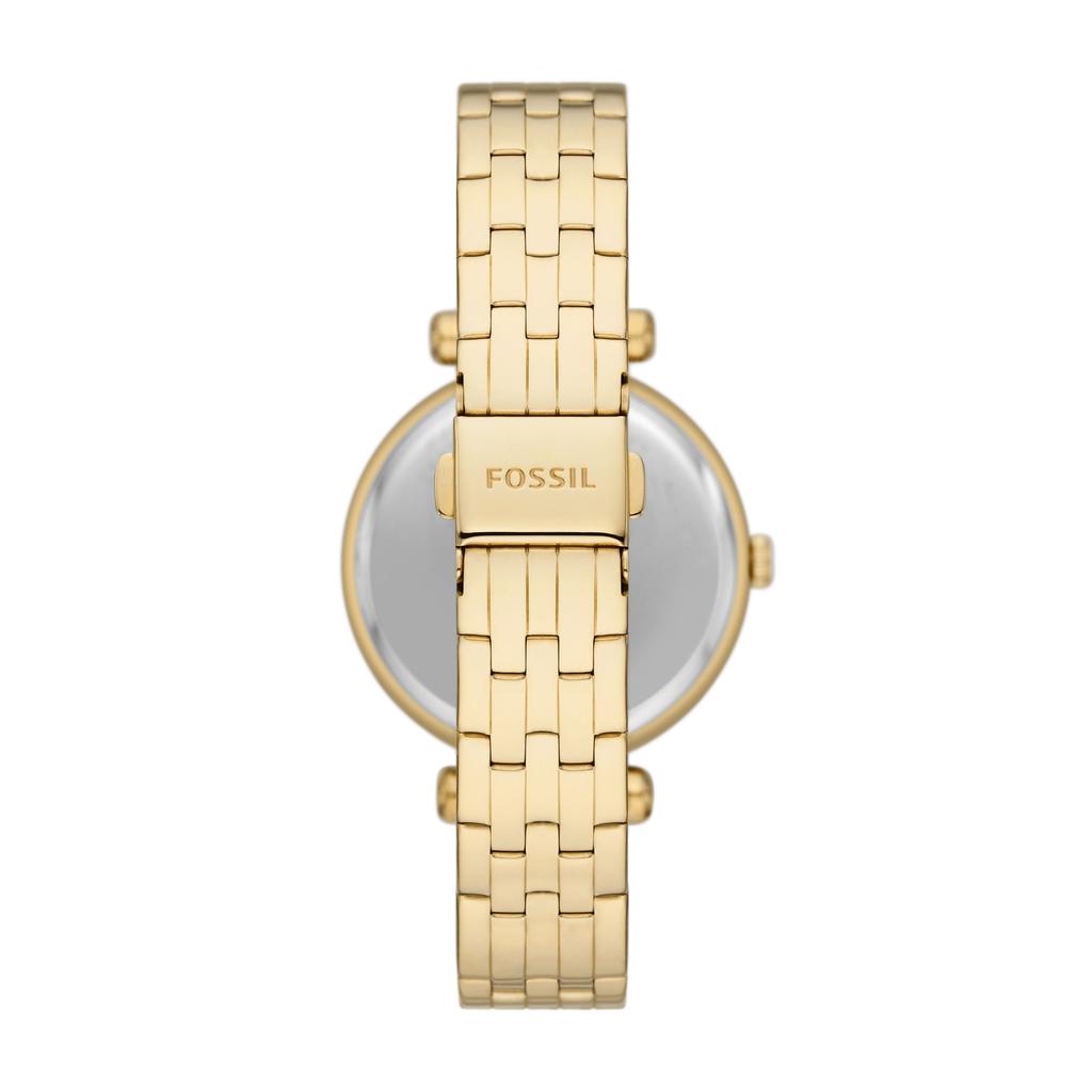 Fossil Women's Tillie Solar-Powered, Gold-Tone Stainless Steel Watch商品第2张图片规格展示