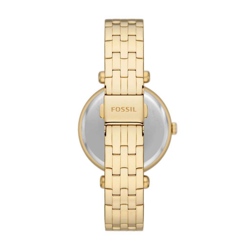 商品Fossil|Fossil Women's Tillie Solar-Powered, Gold-Tone Stainless Steel Watch,价格¥443,第4张图片详细描述