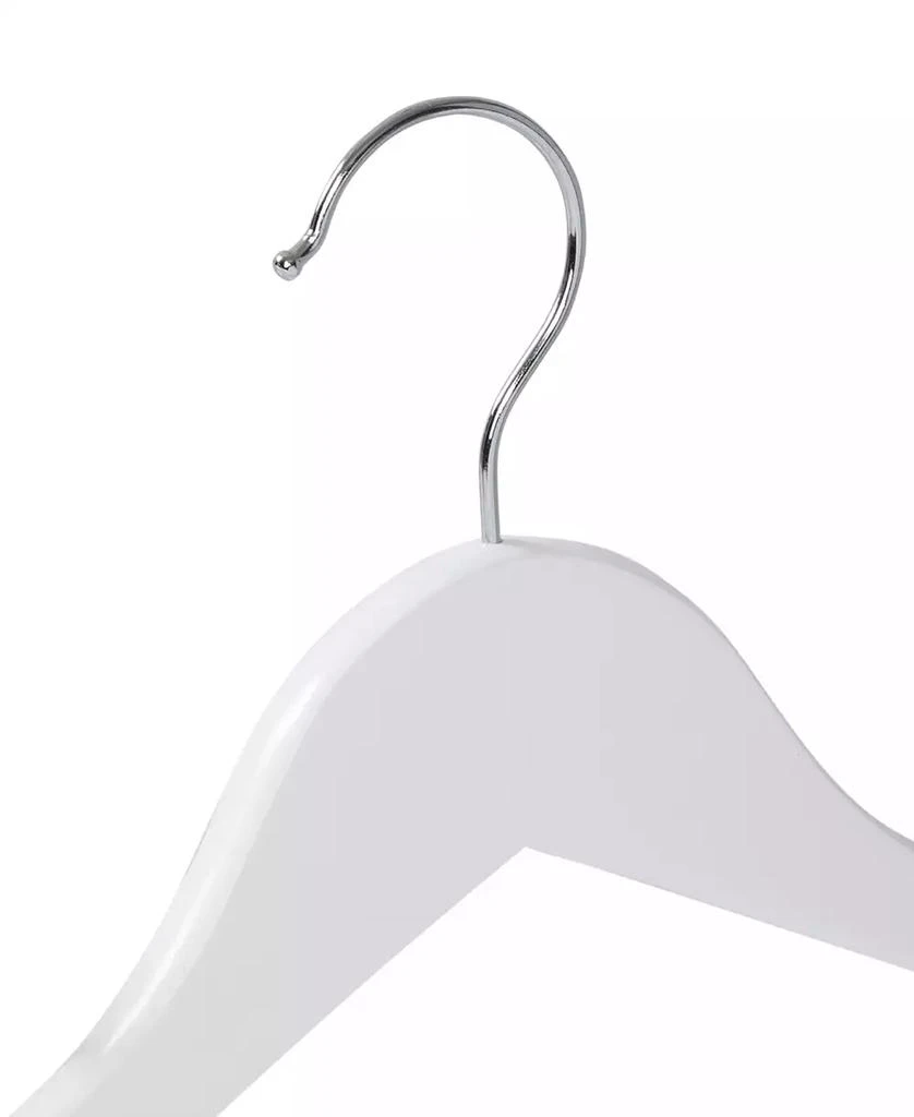 商品Honey Can Do|24 Pack Non-Slip Swivel Hook Wood Hangers,价格¥273,第4张图片详细描述