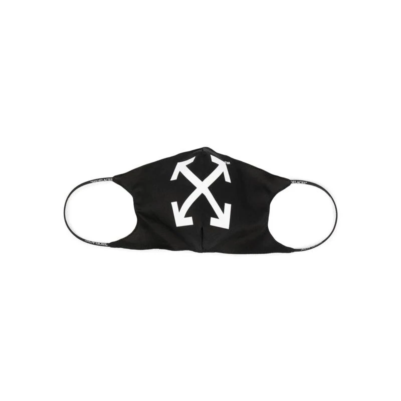 商品Off-White|OFF WHITE 女士黑色箭头标志面罩 OWRG002S21FAB001-1001,价格¥1068,第1张图片