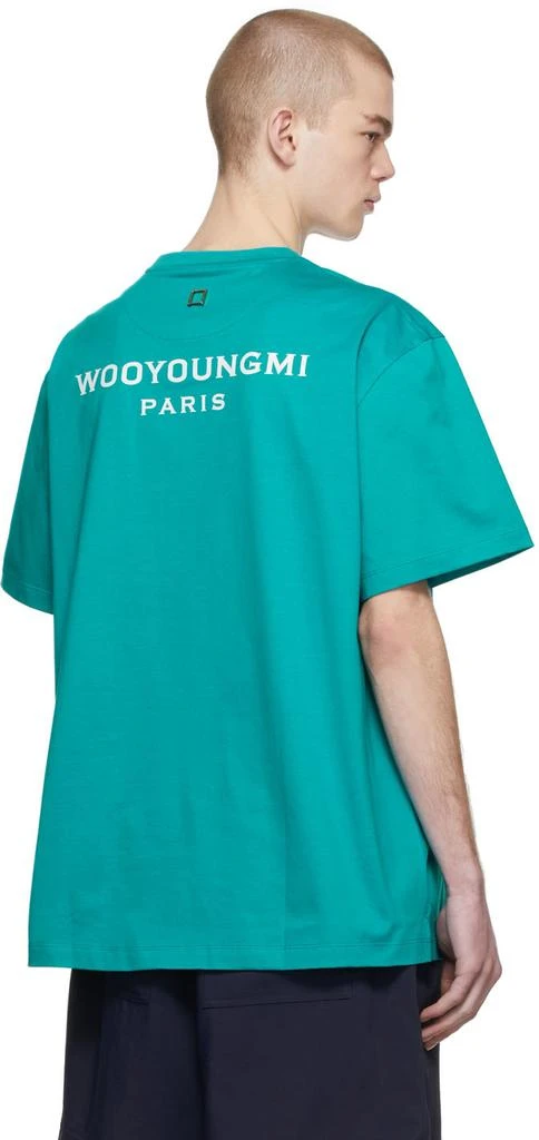 商品Wooyoungmi|绿色徽标 T 恤,价格¥1002,第3张图片详细描述