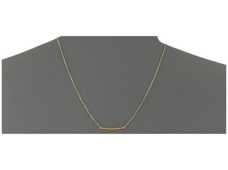 商品Dogeared|Balance Medium Square Bar Necklace,价格¥505,第4张图片详细描述
