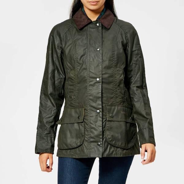 Barbour | Barbour Women's Beadnell Wax Jacket - Olive 1864.64元 商品图片