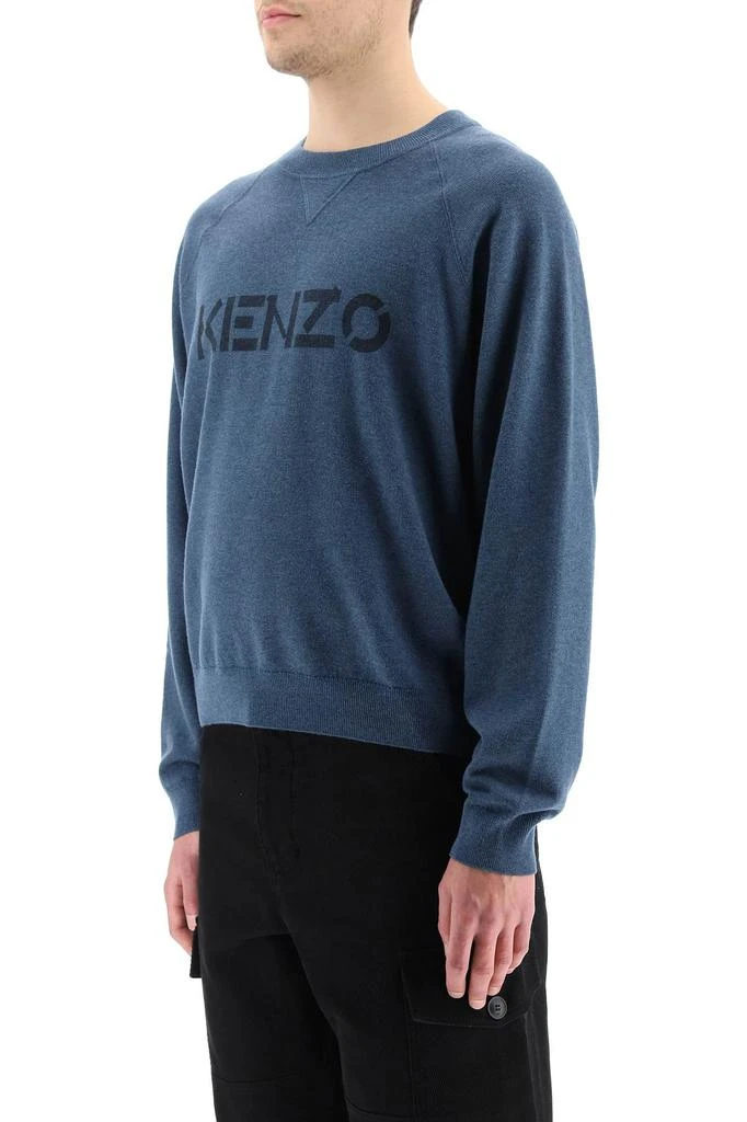 商品Kenzo|Kenzo logo intarsia sweater,价格¥1452,第4张图片详细描述
