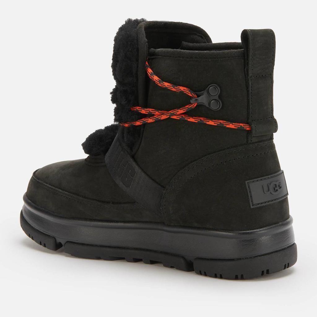 商品UGG|UGG Women's Classic Weather Waterproof Leather Hiking Style Boots - Black,价格¥955,第5张图片详细描述