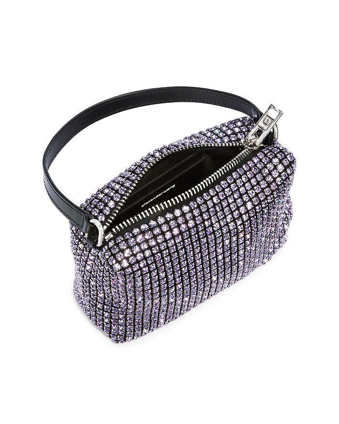商品Alexander Wang|Heiress Medium Rhinestone Mesh Pouch,价格¥3629,第3张图片详细描述