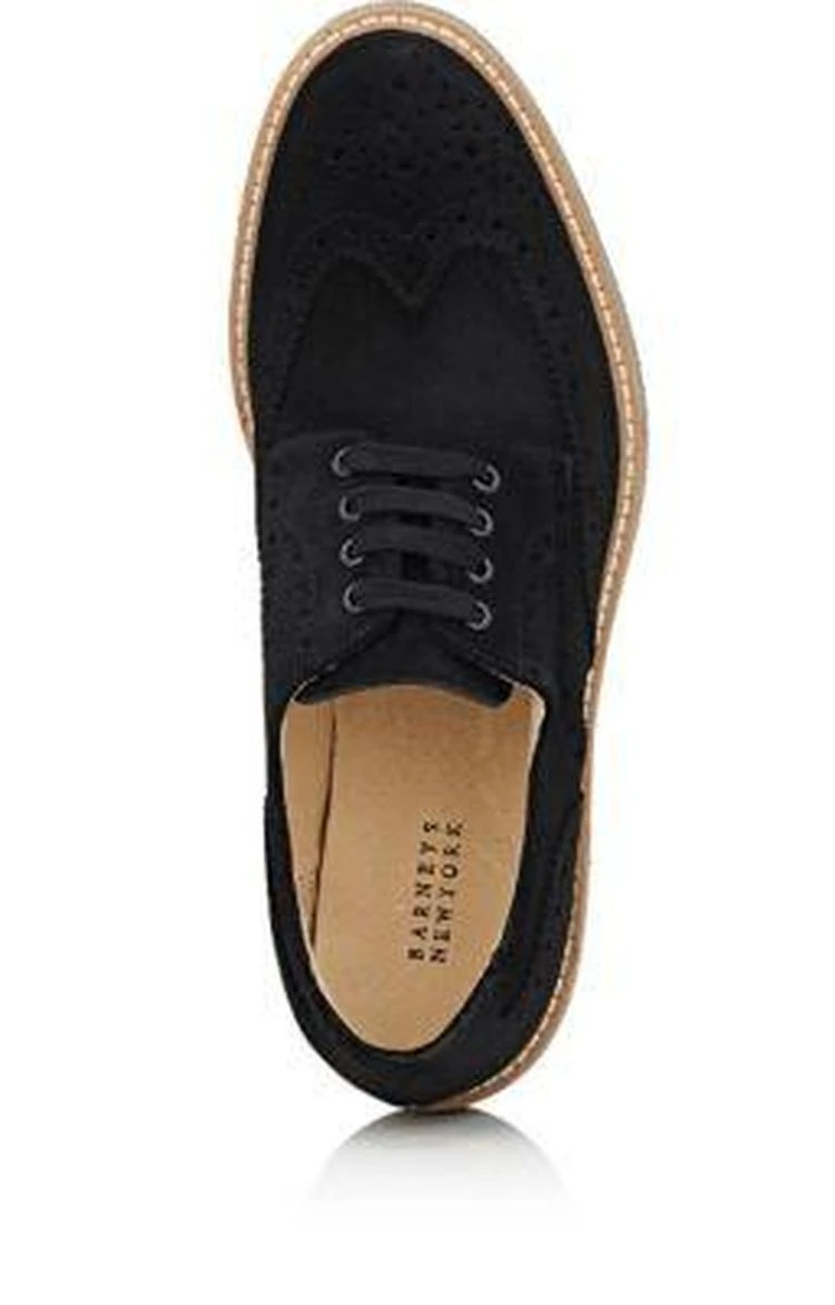 商品Barneys New York|Suede Wingtip Bluchers,价格¥1025,第4张图片详细描述