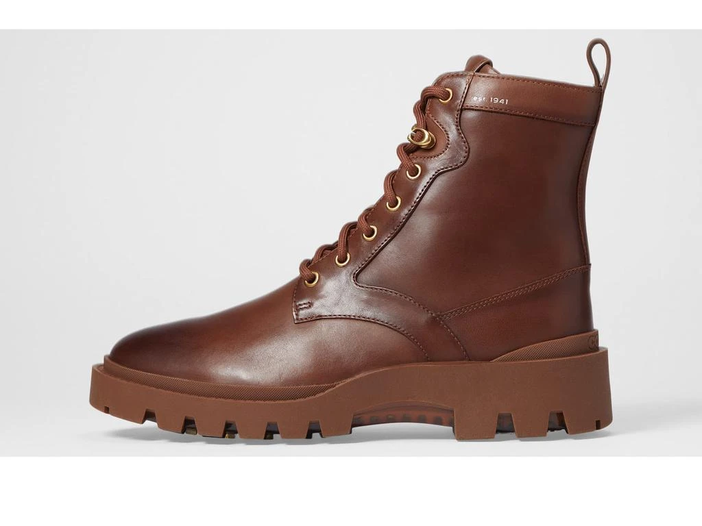 商品Coach|CitySole Leather Burnished Lace-Up Boot,价格¥2339,第4张图片详细描述