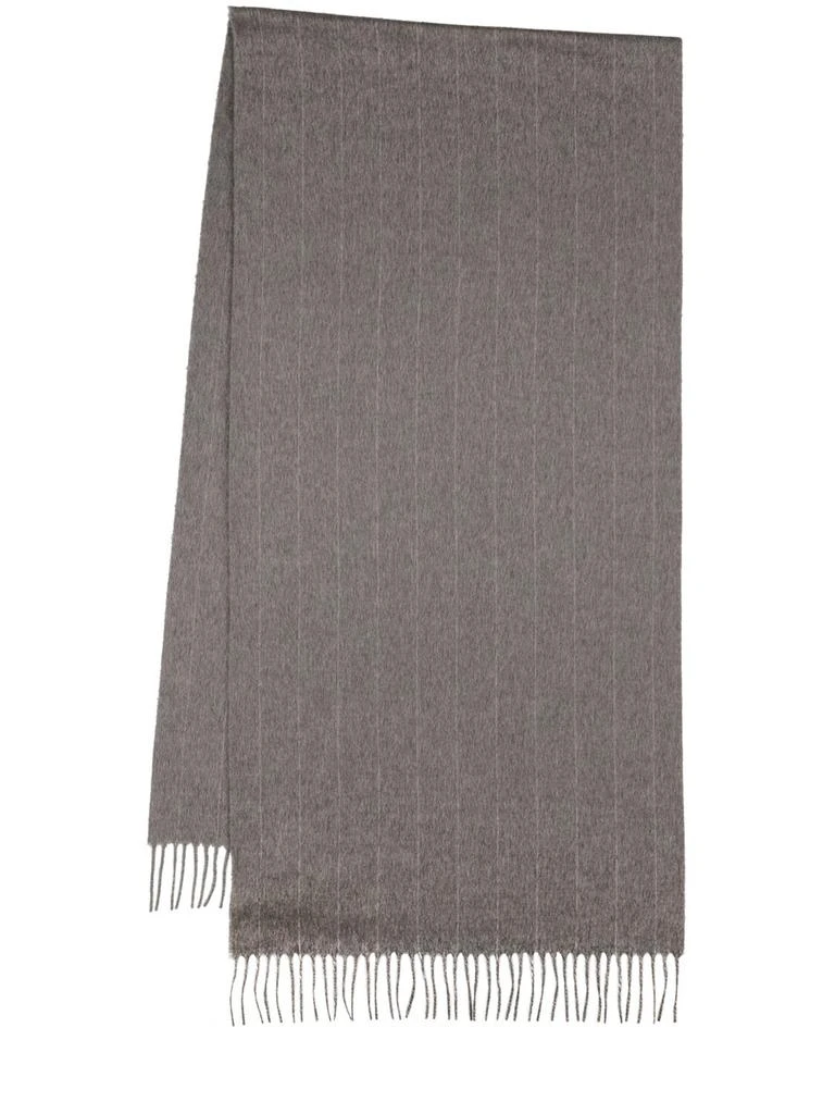 商品Loro Piana|Pinstripe Cashmere Scarf,价格¥7068,第1张图片