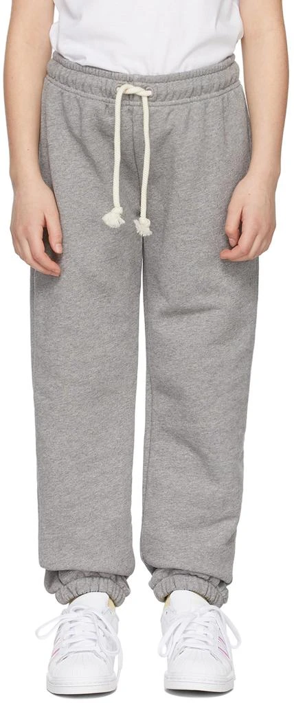 商品Acne Studios|Kids Grey Organic Cotton Lounge Pants,价格¥972,第2张图片详细描述
