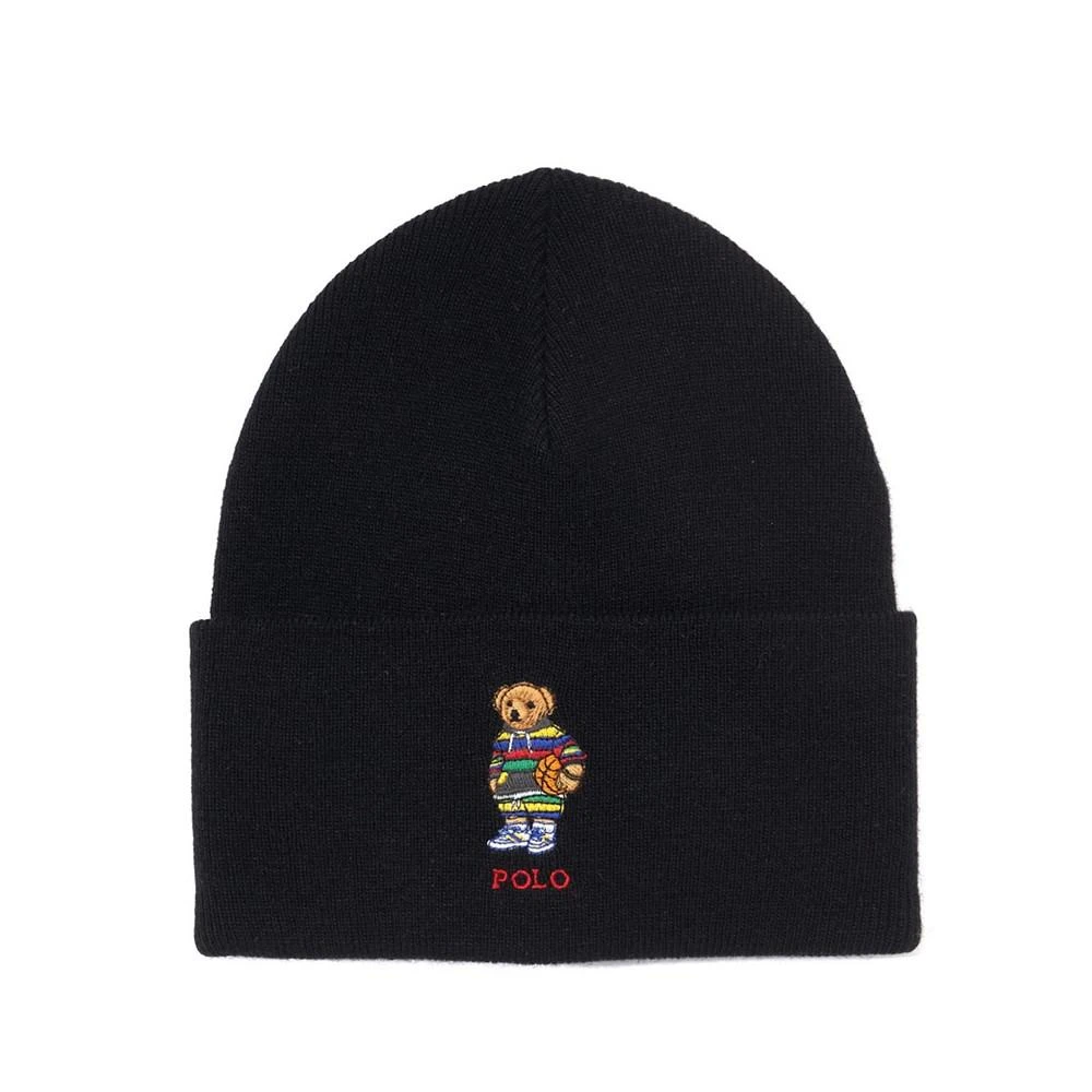 商品Ralph Lauren|Men's Active Bear Beanie,价格¥432,第1张图片