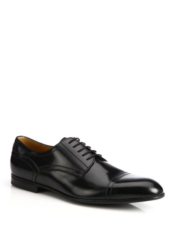 商品Gucci|Ravello Leather Oxfords,价格¥4721,第1张图片