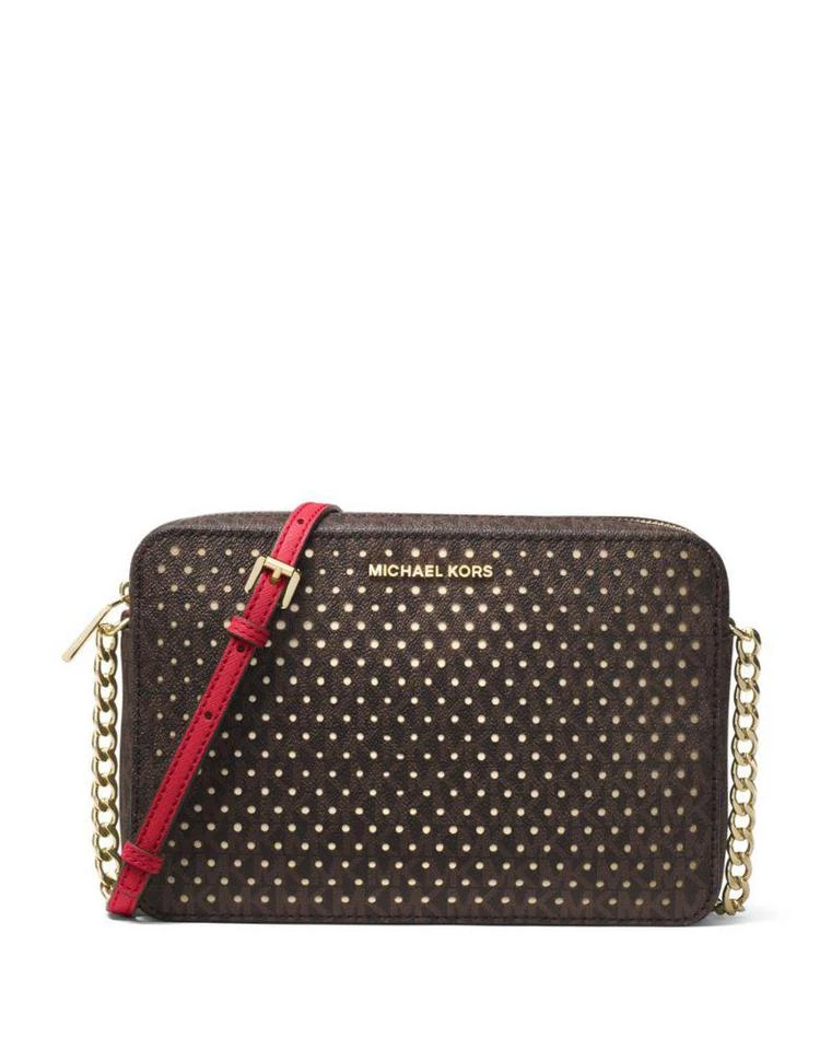 商品Michael Kors|East West Dotted Crossbody Bag,价格¥568,第1张图片