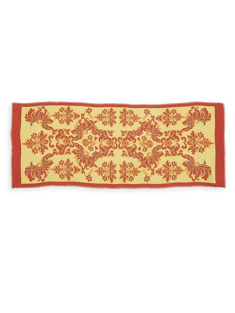 商品ETRO|Geometric Floral Wool-Cashmere-Silk Scarf,价格¥1487,第1张图片