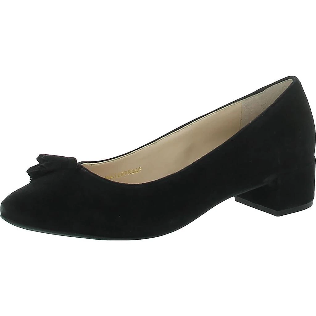 商品Cole Haan|Cole Haan Nikki Women's Suede Tasseled Block Heel Pumps,价格¥190,第1张图片