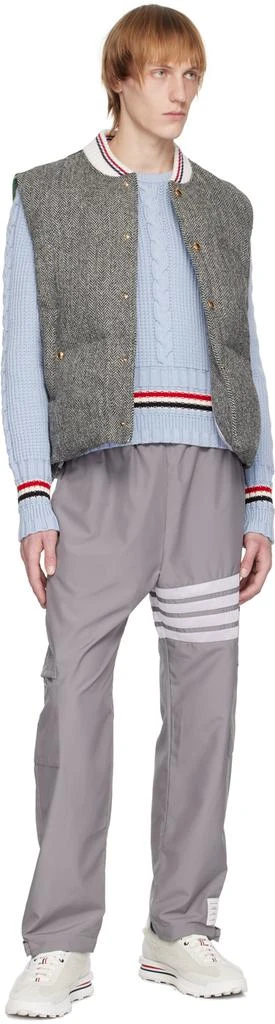 商品Thom Browne|Blue Stripe Sweater,价格¥3340,第4张图片详细描述