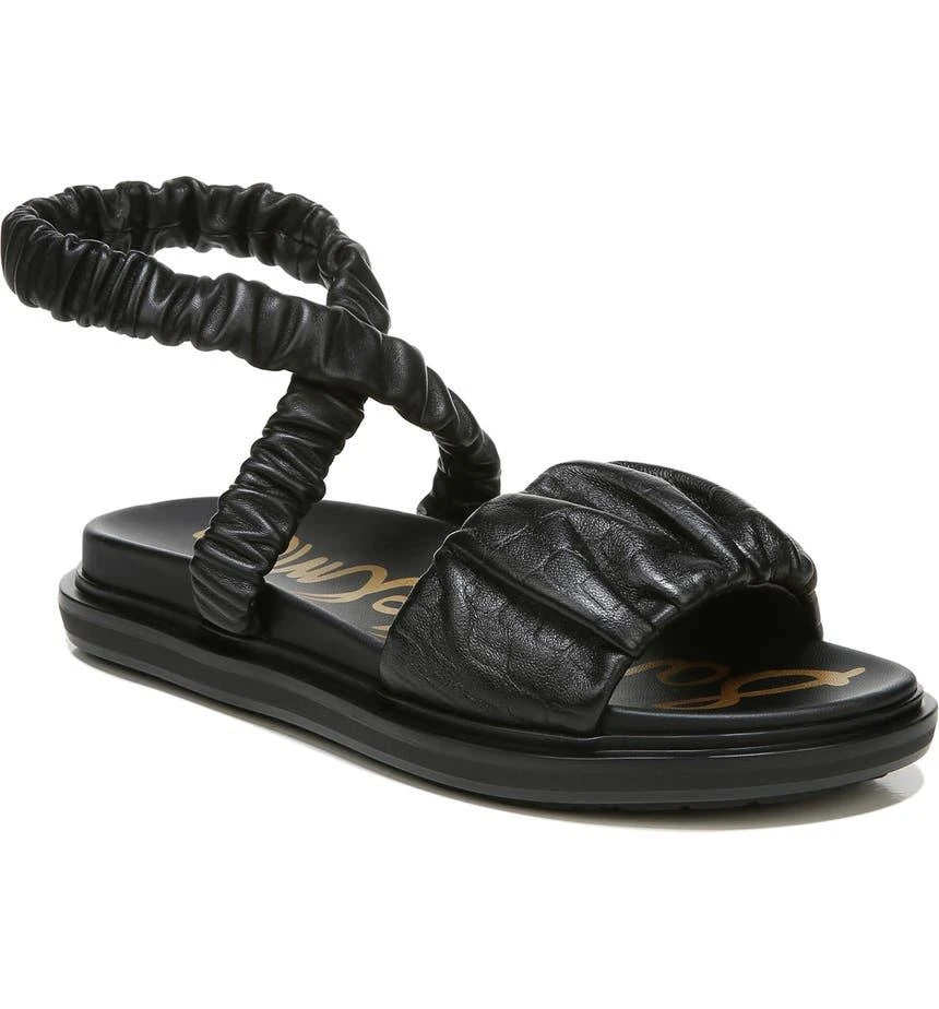 商品Sam Edelman|Velma Ruched Ankle Strap Sandal,价格¥230,第1张图片
