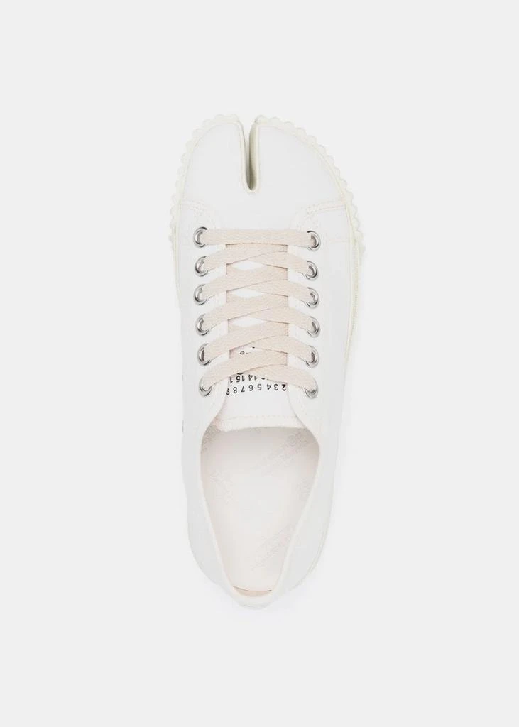 商品MAISON MARGIELA|Maison Margiela White Low Top Tabi,价格¥2971,第4张图片详细描述