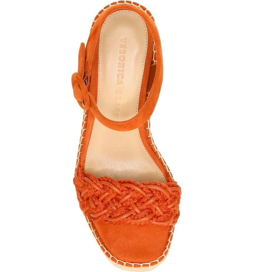商品VERONICA BEARD|Reema Espadrille Platform Wedge Sandal,价格¥1395,第5张图片详细描述