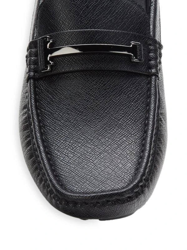 商品Tommy Hilfiger|Faux Leather Bit Loafers,价格¥396,第5张图片详细描述