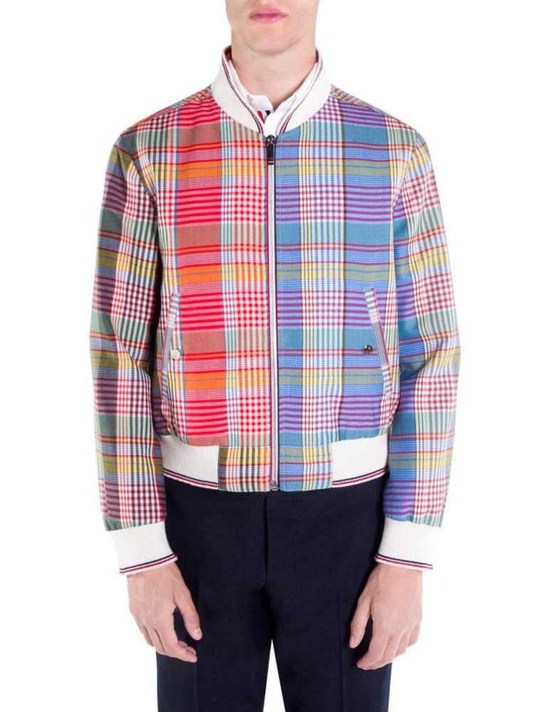 商品Thom Browne|Full-Zip Storm Flap Wool Jacket,价格¥7599,第1张图片