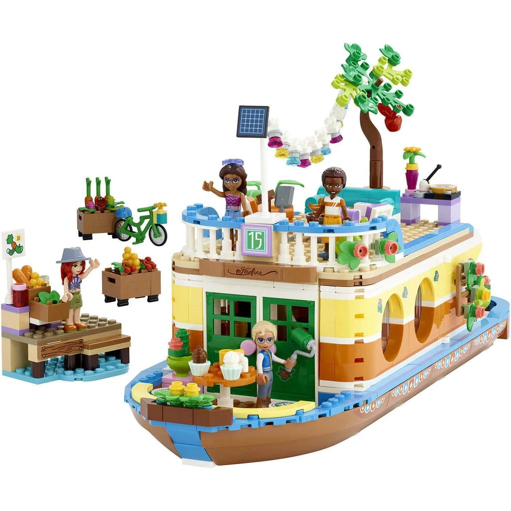 商品The Hut|LEGO Friends: Canal Houseboat Mia's Toy Boat (41702),价格¥615,第2张图片详细描述