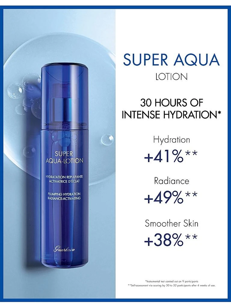 商品Guerlain|Super Aqua Plumping & Hydrating Lotion,价格¥426,第3张图片详细描述