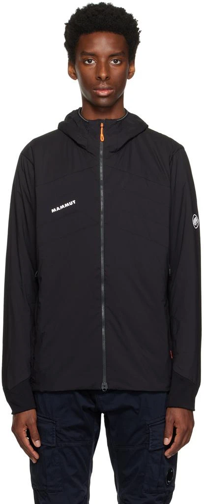 商品Mammut|Black Packable Rime Light Flex Puffer Jacket,价格¥1026,第1张图片