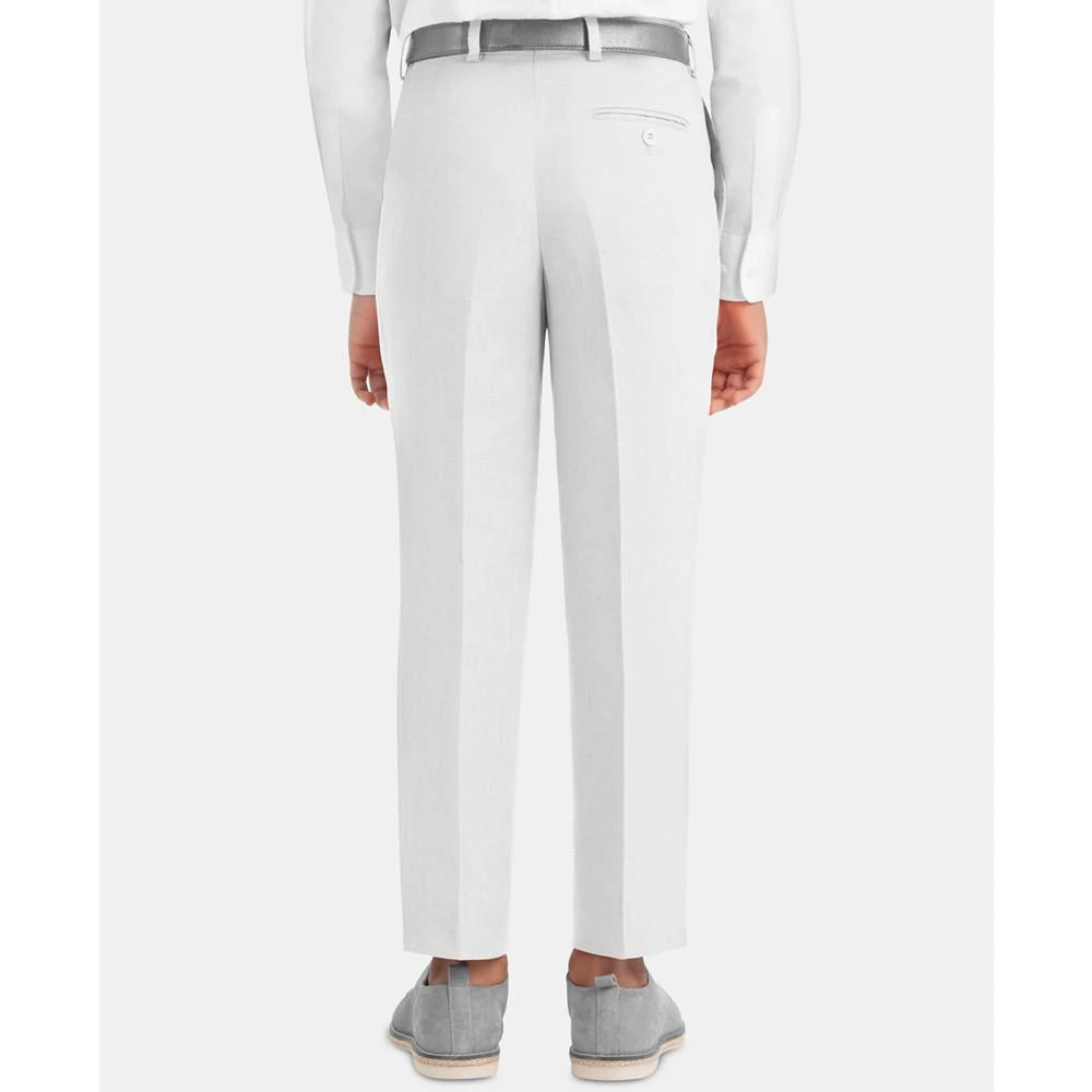 商品Ralph Lauren|Big Boys Straight Leg Linen Dress Pants,价格¥144,第2张图片详细描述