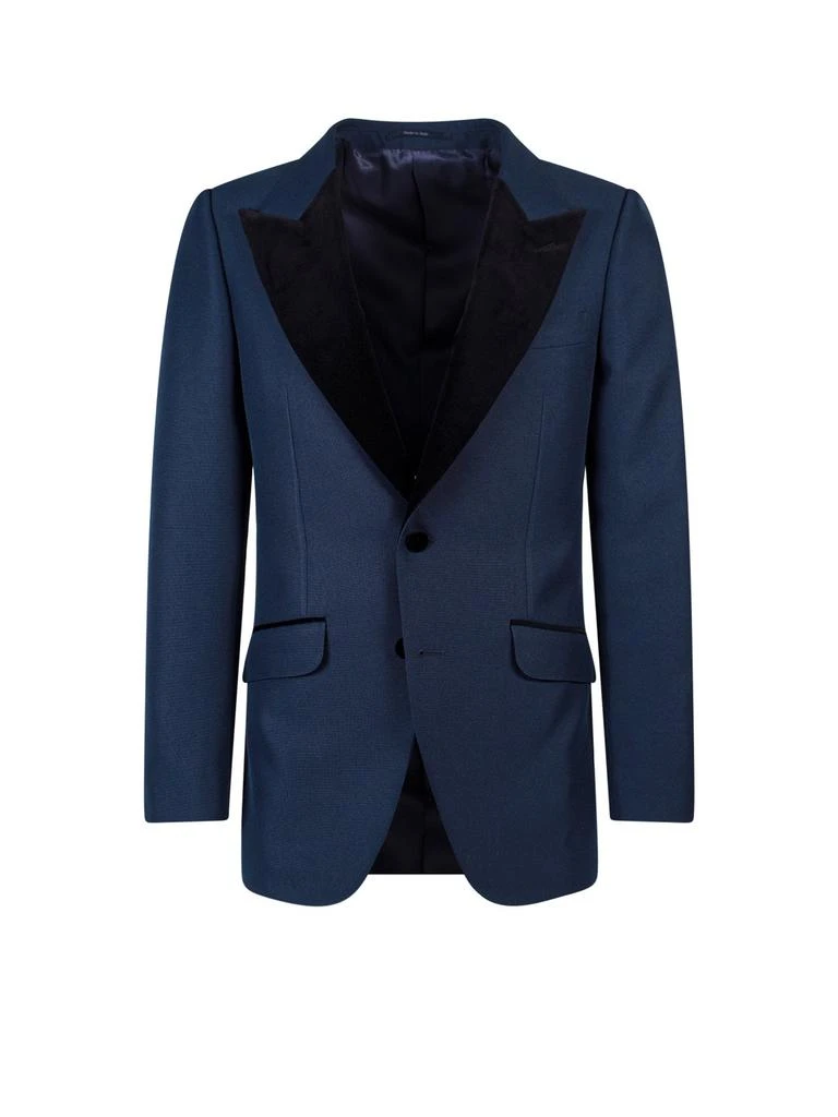 商品Gucci|Gucci Single-Breasted Tailored Suit Jacket,价格¥25126,第1张图片