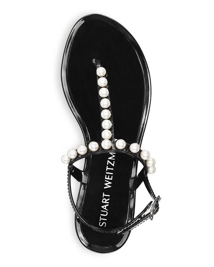 商品Stuart Weitzman|Women's Goldie Embellished Jelly Sandals,价格¥1114,第5张图片详细描述