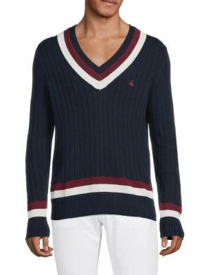 商品Brooks Brothers|Striped Pullover,价格¥315,第1张图片